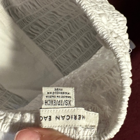 American Eagle White Tube Top - Picture 3 of 3